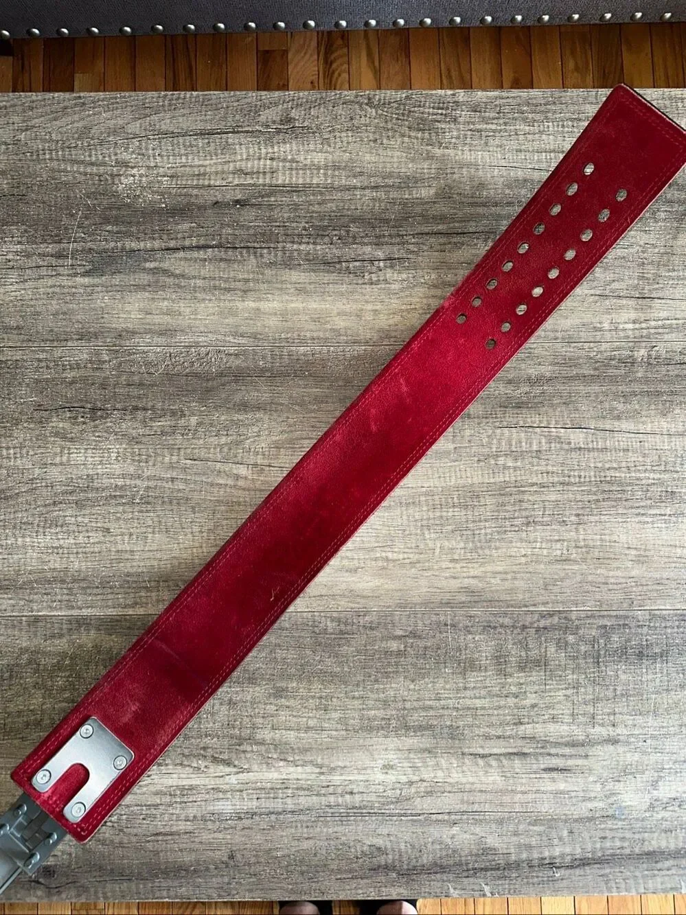SBD Belt 13mm Large Powerlifting WeightLifting Gym Squat Bench Deadlift Leather